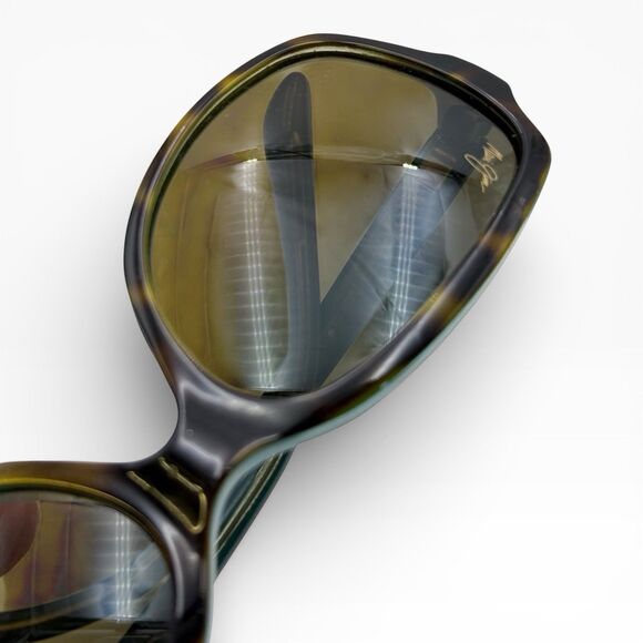 Maui Jim Cloud Break MJ 700-10P Tortoise On Blue HCL Bronze Made In Italy main image 8